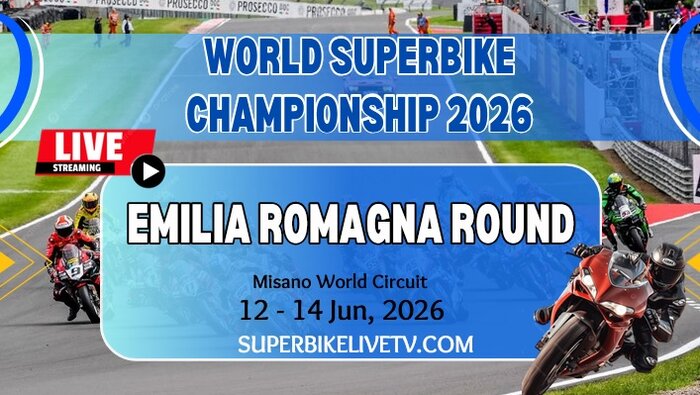 {Race 2} Emilia Romagna Round Superbike Live Stream & Replay 2026