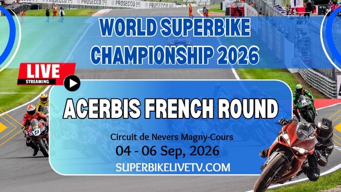 {Race 2} French Round Superbike Live Stream & Replay 2026