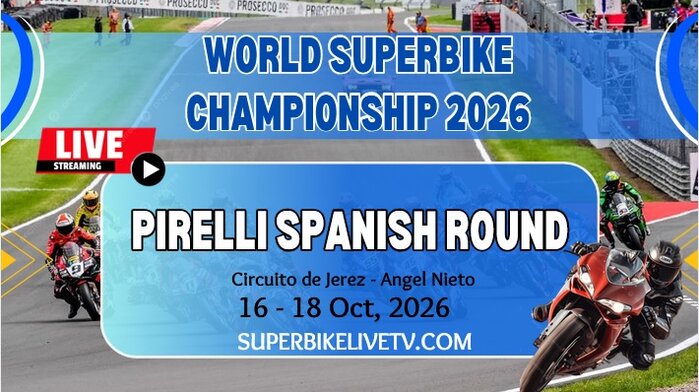 {Race 2} Spanish Round Superbike Live Stream & Replay 2026